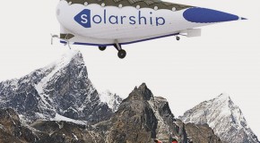 Lefigaro.fr : Solar Ship, un avion-cargo solaire aux ailes gonflées à l’hélium