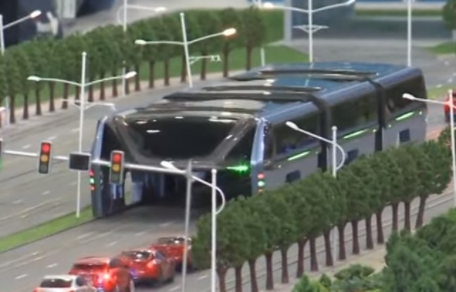 Minutenews.fr | La Chine met au point un bus sans embouteillage