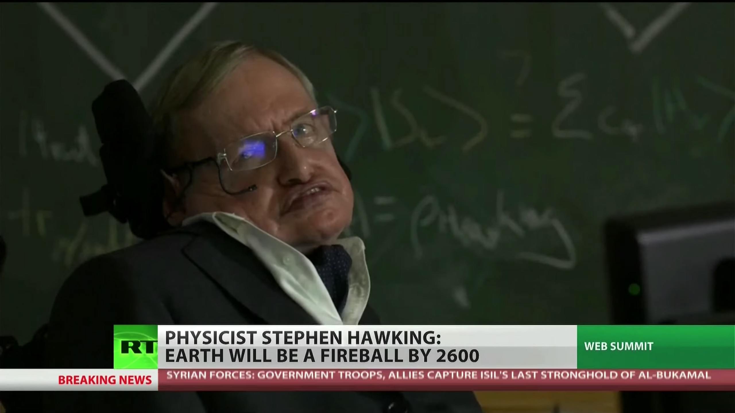 Futur: Stephen Hawking: «On doit quitter la planète» | lematin.ch