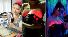 Naomi Wu Creates a Corset That Makes Breast Implants Glow | NextShark – RP