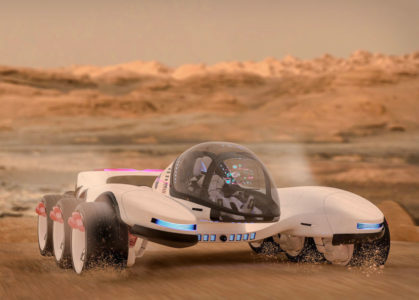 Automobile | Le Rover LX100 à l&rsquo;essai sur Mars. Nos premières impressions | 01/06/2070