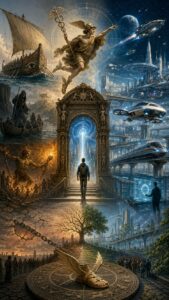 Les mythes du transport entre science-fiction et mythologie : leçons tirées de la mythanalyse intégrale | Openscience ISTE