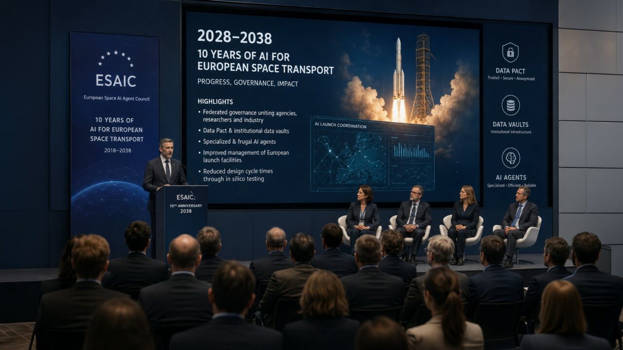 L’IA spatiale européenne à l’heure des comptes | Space Transportation HUB | ESA et CNES